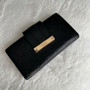 Gucci Black Leather Women’s Wallet